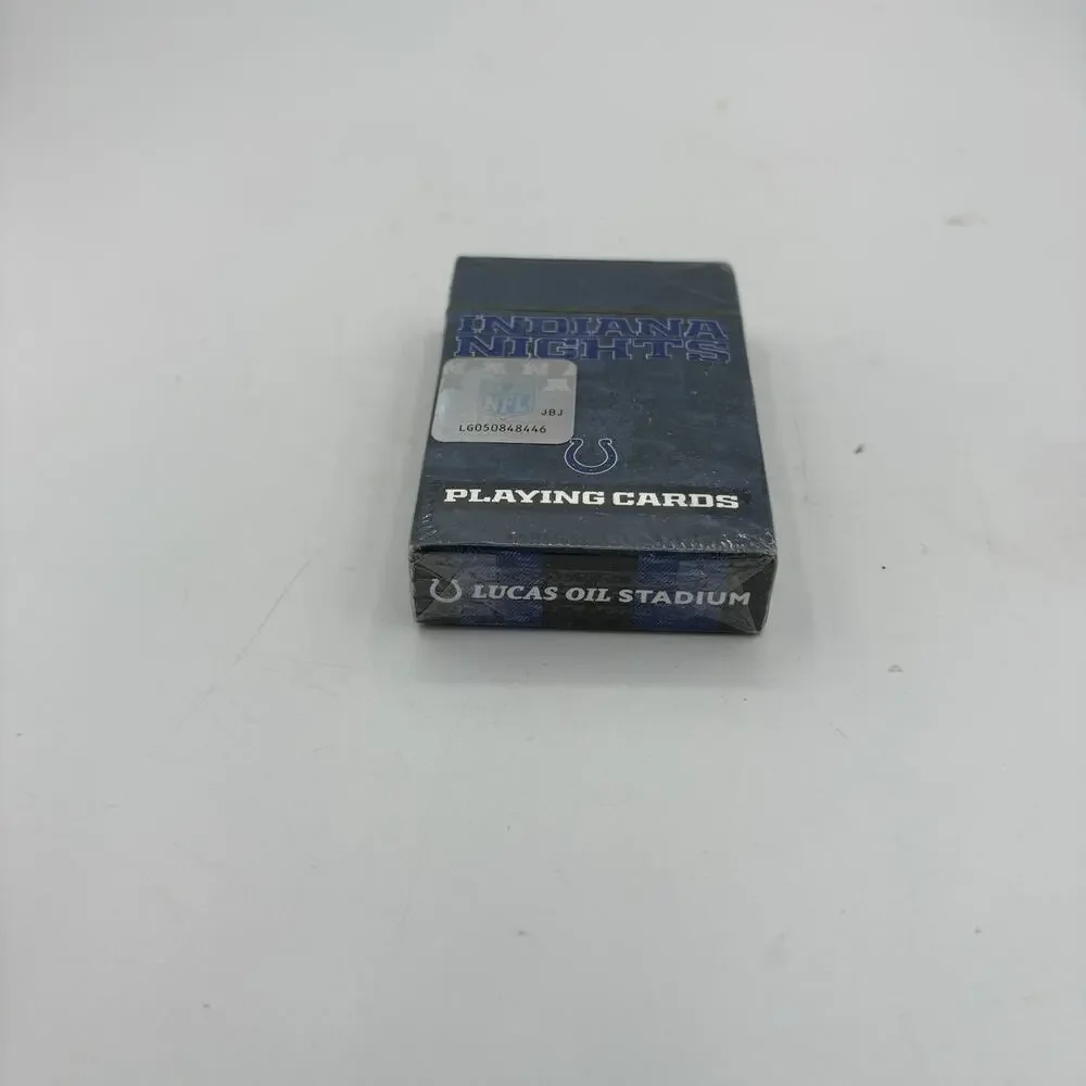 Indianapolis Colts Playing Cards Indiana Nights Lucas Oil‎ Stadium Sealed Give C